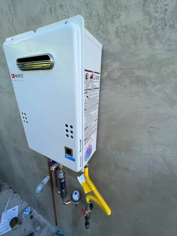 Tankless water heater installation for Bay Shore homes